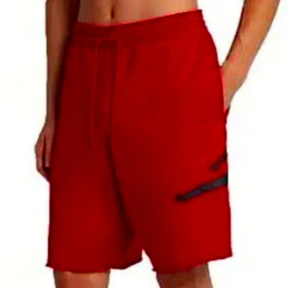 Jordan Men's Red Athletic Shorts - Picture 1 of 8